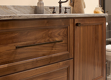 Walnut Bathroom Vanity