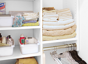 Linen Storage Closet