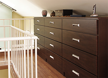 Dark Brown Bedroom 12 Drawer Dresser