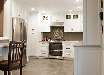 Classic White Kitchen Remodel