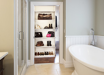 Master Closet for His and Hers