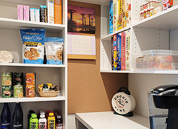 Pantry Corkboard