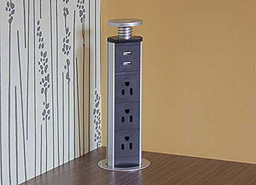 Desktop Pop Up Power Outlet