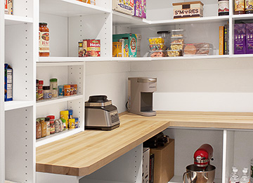 Organized Kitchen Pantry