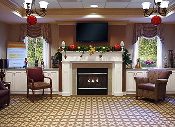 Community Room Fireplace