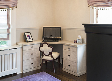 Simple Corner Office Desk