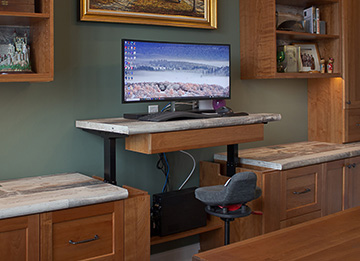 Custom Sit-Stand Desks and Workstations Custom Designed in Orange County, NY