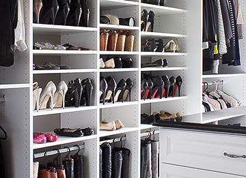 Dressing Room with Jewelry and Makeup Storage