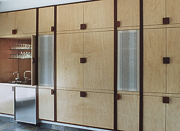 Wet Bar with Entertainment Center