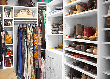 Master Closet with Jewelry Solutions