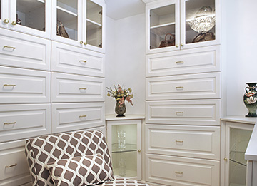 Dressing Room with an Abundance of Drawers