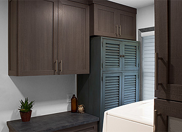 Laundry Room with Vintage Furniture