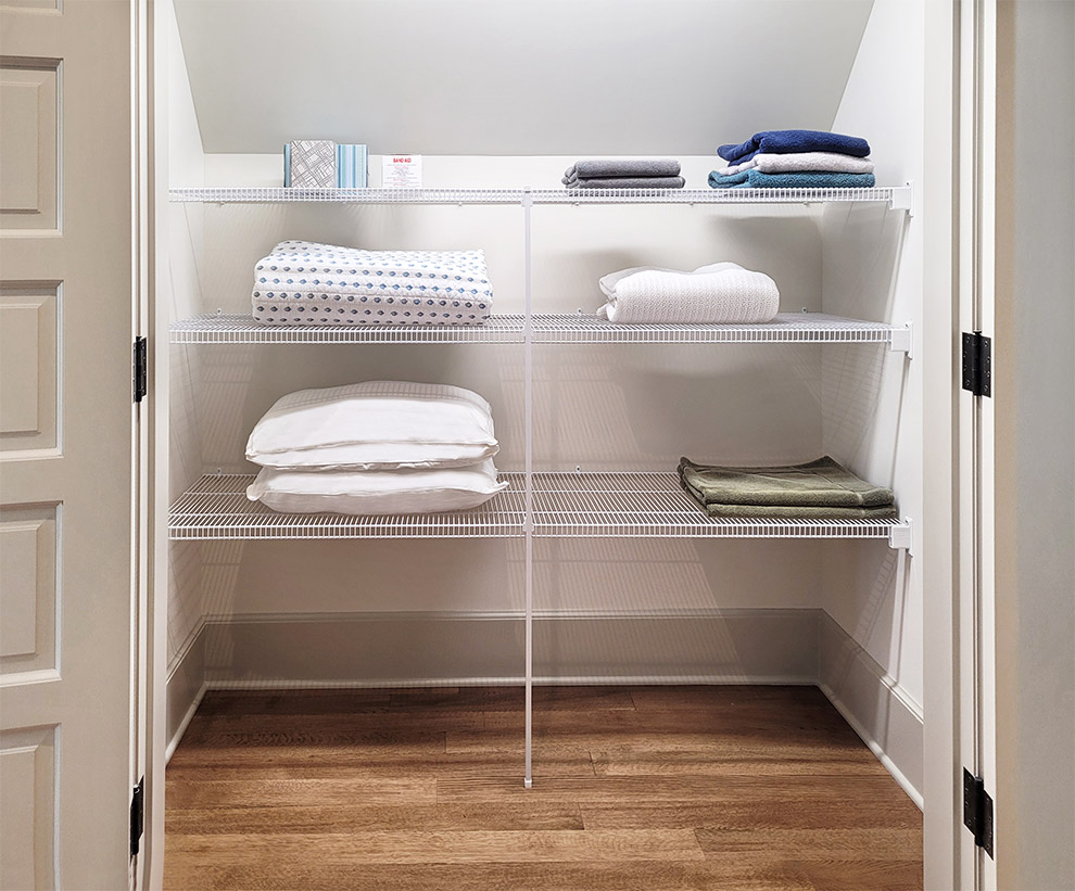 Reach-In Wire Shelving Linen Storage Closet