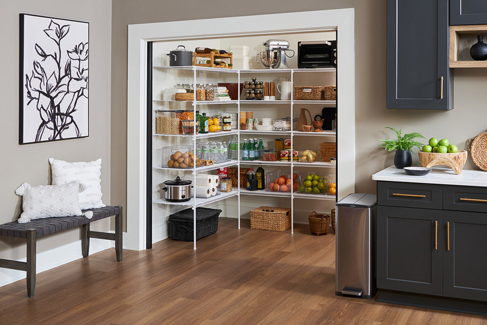 Professionally Installed Pantry Wire Shelving