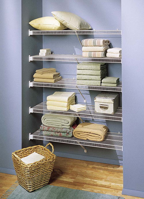 Tight Mesh Wire Linen Closet