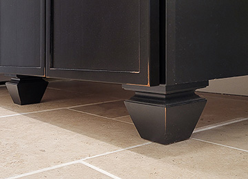 Cabinet Wooden Feet